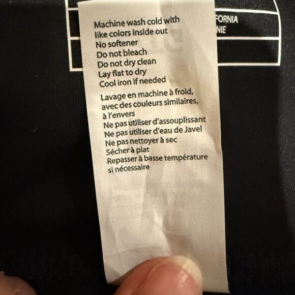 Fabletics Black Pocket Leggings XL High Rise Athletic Gym Yoga Pants NWOT - Picture 11 of 12